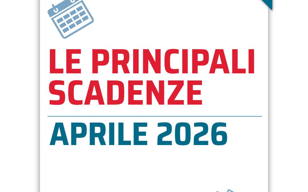 Scadenze fiscali mese di Aprile – 2026