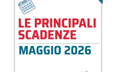 Scadenze fiscali mese di Maggio – 2026