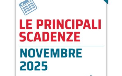 Scadenze fiscali mese di Novembre – 2025