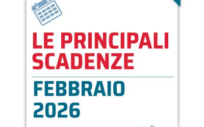 Scadenze fiscali mese di Febbraio – 2026